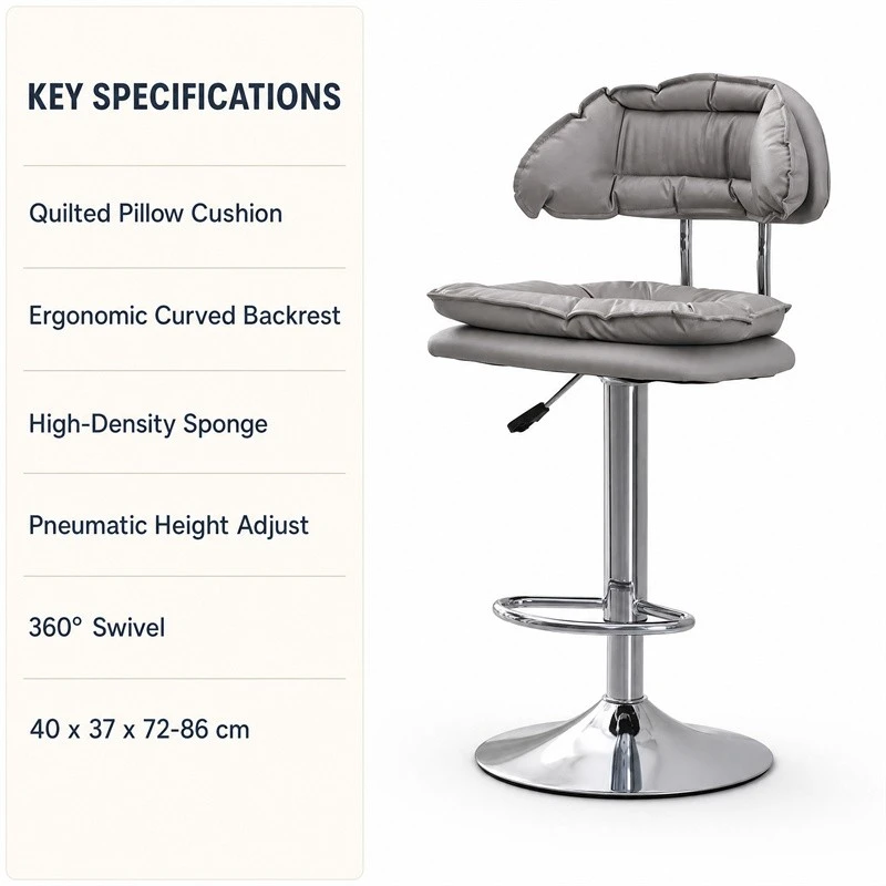 Breathable Fabric Adjustable Bar Stools price